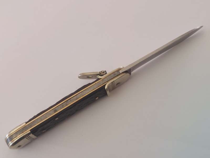 Rare!! Vintage Robert Klaas kissing cranes stag horn springer knife Value R1500