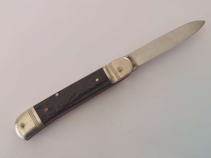 Rare!! Vintage Robert Klaas kissing cranes stag horn springer knife Value R1500