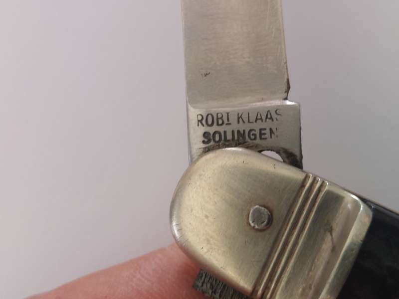 Rare!! Vintage Robert Klaas kissing cranes stag horn springer knife Value R1500