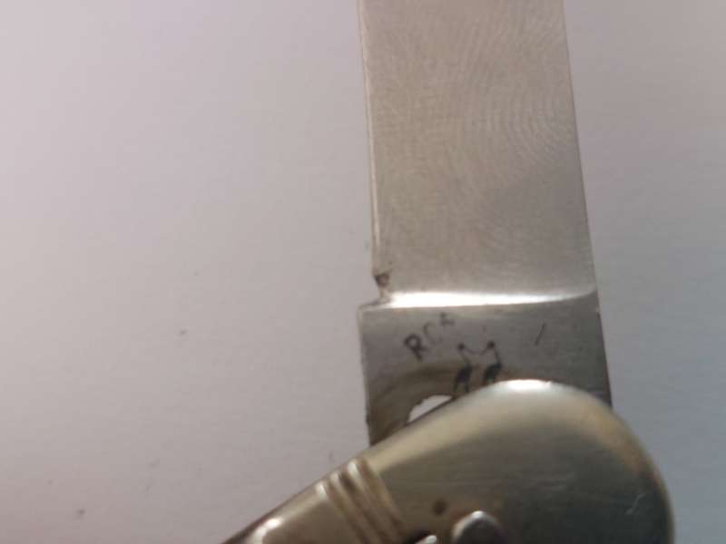 Rare!! Vintage Robert Klaas kissing cranes stag horn springer knife Value R1500