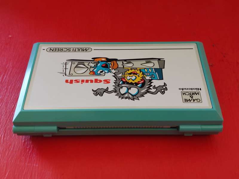 Rare!! 1986 Nintendo Squish game Mint Condition & 100% working!!