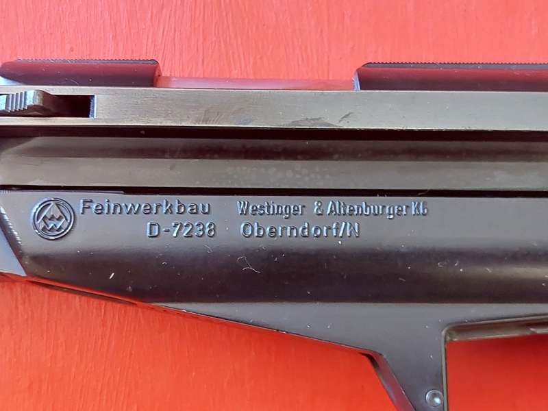 Rare Find!! Vintage Feinwerkbau Model 80 air pistol with original case, 100 working