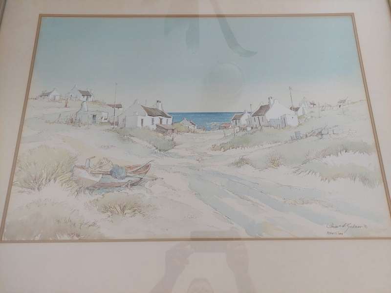 Amazing!! Large Oswald Gerber `Arniston` watercolour 750 x 500mm Value R3500
