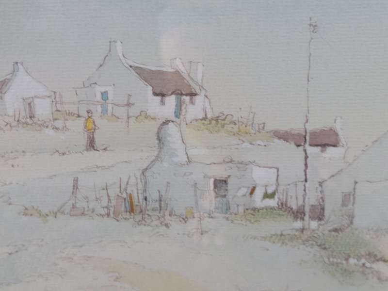 Amazing!! Large Oswald Gerber `Arniston` watercolour 750 x 500mm Value R3500