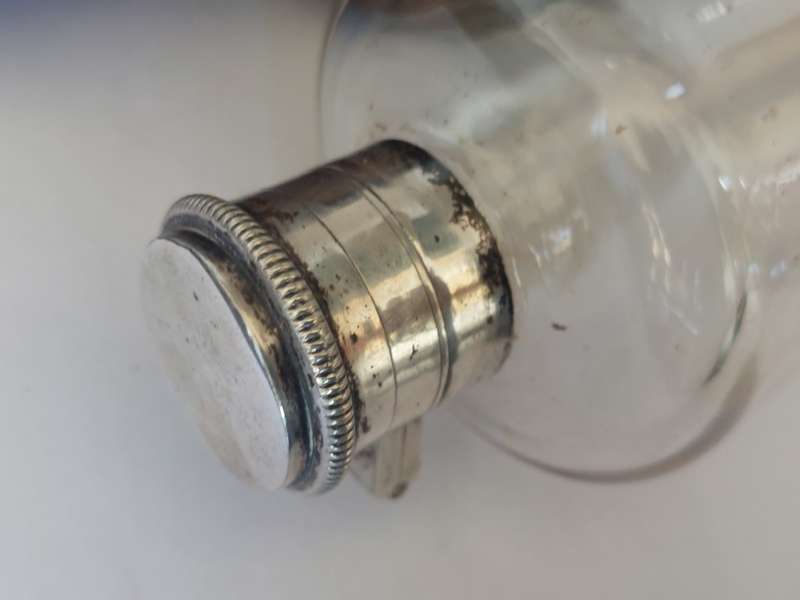 Rare!! WW1 era Daniel & Arter officers conical hunting flask Value R2500