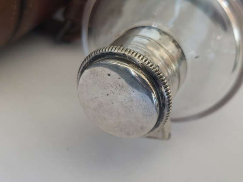 Rare!! WW1 era Daniel & Arter officers conical hunting flask Value R2500