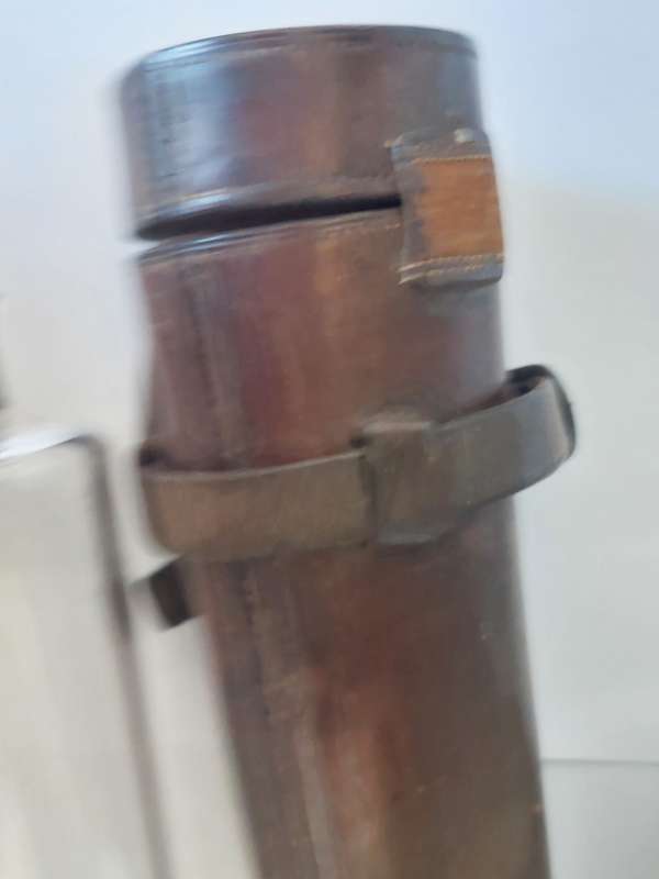 Rare!! WW1 era Daniel & Arter officers conical hunting flask Value R2500