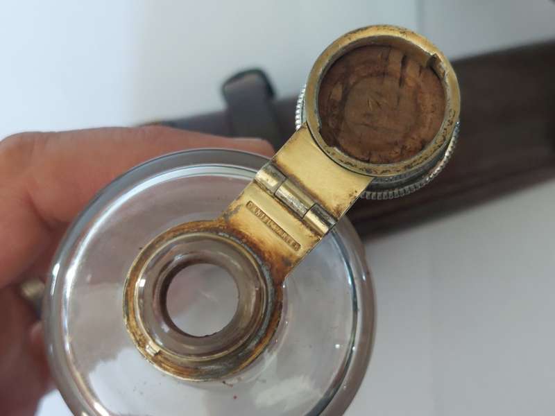 Rare!! WW1 era Daniel & Arter officers conical hunting flask Value R2500
