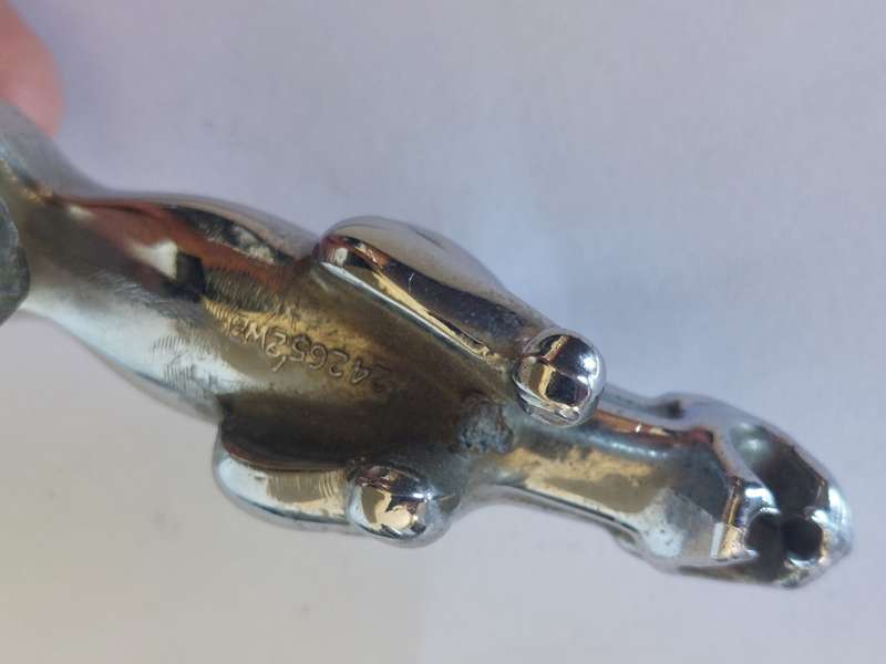 Vintage 1960`s Jaguar car mascot in amazing condition