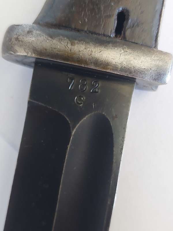 Rare!! WW2 1937 German S-code K98 mauser bayonet Value R8000