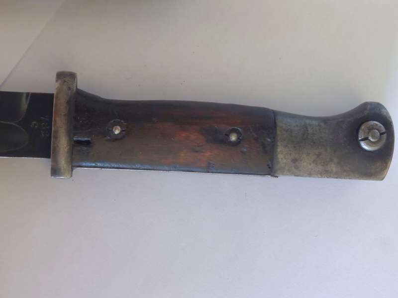 Rare!! WW2 1937 German S-code K98 mauser bayonet Value R8000