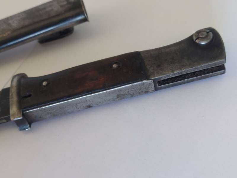 Rare!! WW2 1937 German S-code K98 mauser bayonet Value R8000