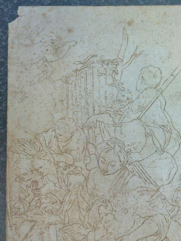 17th century (1600 - 1650) Italian school sketch possibly old master Value R15000