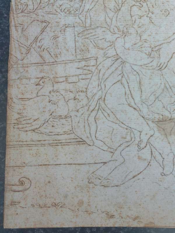 17th century (1600 - 1650) Italian school sketch possibly old master Value R15000