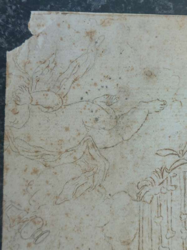 17th century (1600 - 1650) Italian school sketch possibly old master Value R15000