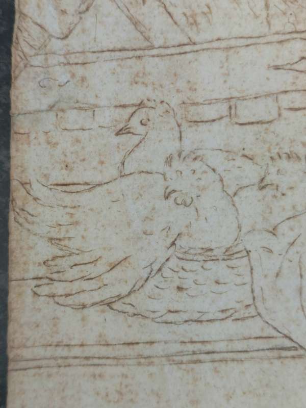 17th century (1600 - 1650) Italian school sketch possibly old master Value R15000