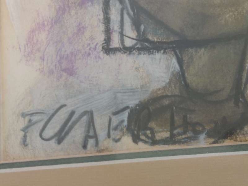 Amazing 1980`s Claerhout oil mixed media 305 x 220mm Value R4500
