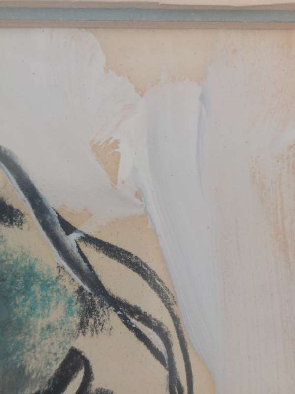 Amazing 1980`s Claerhout oil mixed media 305 x 220mm Value R4500