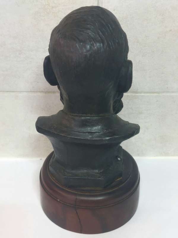 Wow!! 1945 Coert Steynberg `Gnrl Koos del la Rey`metal sculpture Value R5000