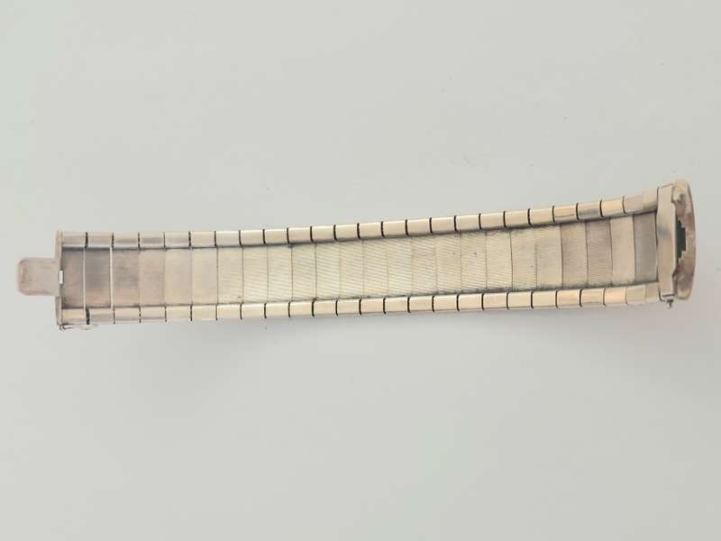 Amazing large Art Deco sterling silver bracelet circa 1920`s 58,8g Value R4500