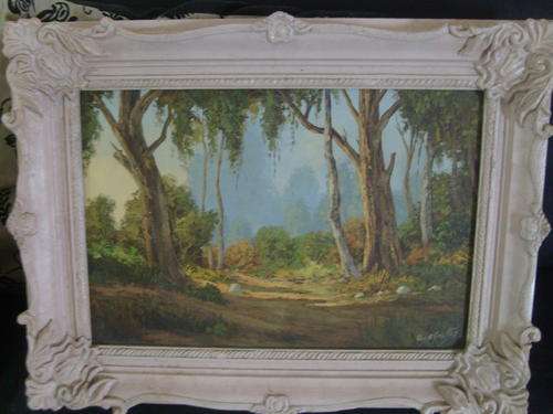 Beautiful Reg A Grattan Knysna oil on canvas Painting