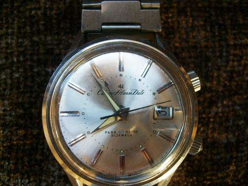 AWESOME RARE VINTAGE CITIZEN ALARM DATE WATCH 100% WORKING