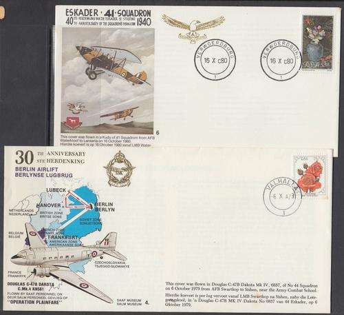 B150601 FLIGHT COVERS South Africa x 2