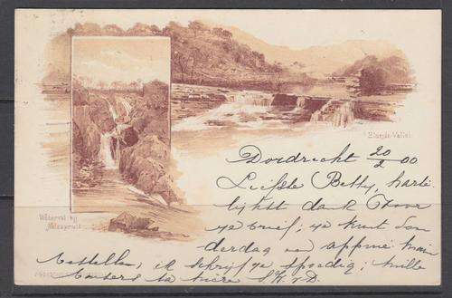 B140814 Transvaal pre 1900 Nelspruit ELANDS VALLEY card published by J.H. De Bussy very scarce card