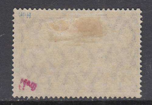 B180101 GEPRUFF = CERTIFIED genuine German South West Africa 1906 3 mark = 25 HOLES Sacc 33a R1200