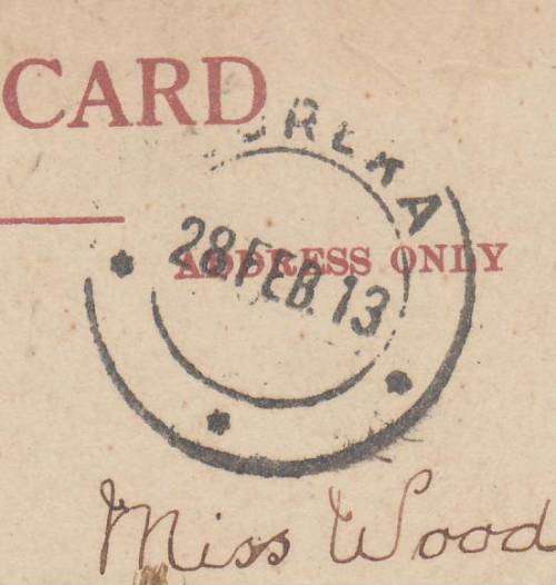 B170522 SMALLEST POST OFFICE in Transvaal 1909 EURIKA see details RR