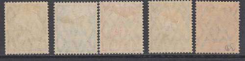 B190601 LOZENGE WMK selection including scarce 30f Germany South West Africa 1906 MH