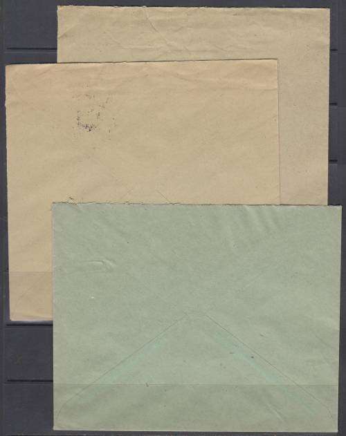 B190701 ADVERTISING envelopes Germany Inflation 1923 covers 10 day period x 3