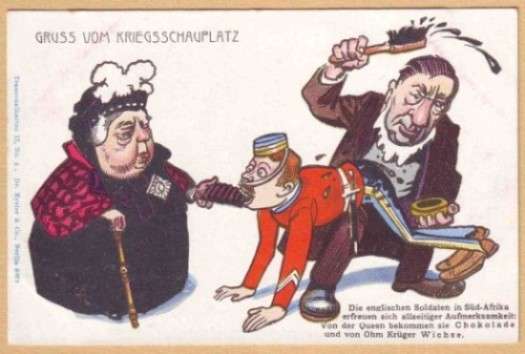 B10322 Boer War PAUL KRUGER Transvaal beating British