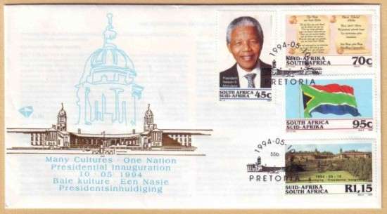 B10618 South Africa 1994 NELSON MANDELA FDC