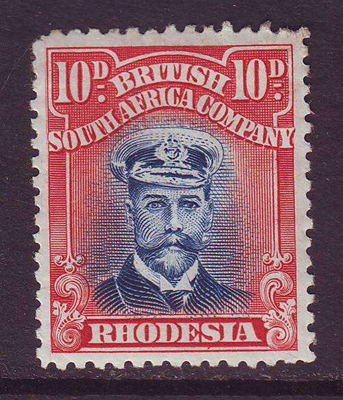 B101216 British South Africa Rhodesia Sacc 270 Blue and Red MH