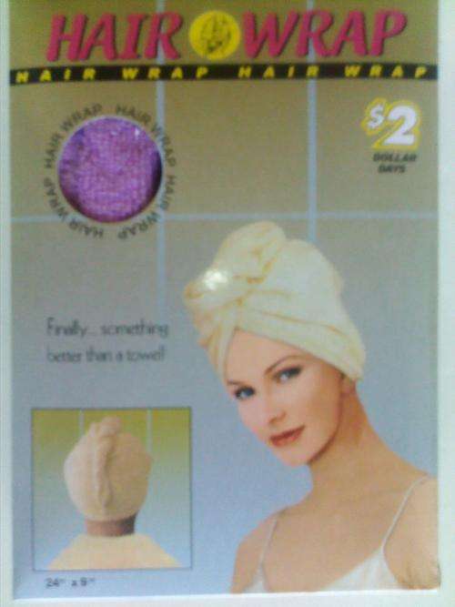 The Amazing Hair Wrap, Finally something better then a towel. Looks, feels and stays better!!