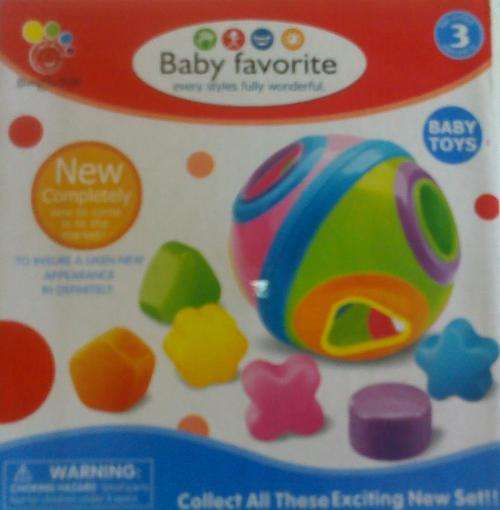 Baby Favorite SHAPE SORTER. A must for every baby