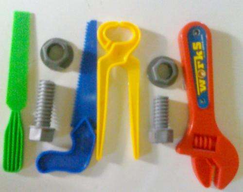 Cute Little baby toy Tool set, perfect fot Eye-hand co-ordination!