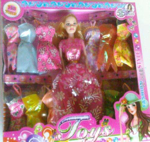 Barbie Type Doll, with 12 extra outfits! A true must have for any little princess! Dont miss out