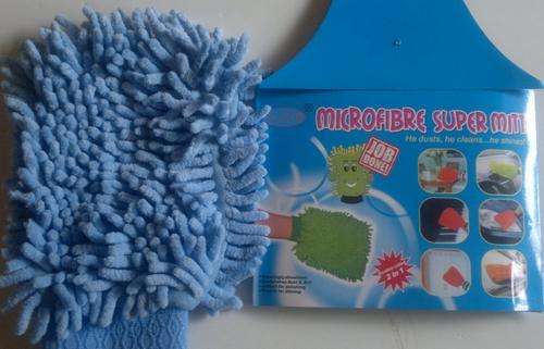 Microfiber Super Mitt!!! He dusts, He Cleans, He shines !!! Amazingly Absorbent !!!
