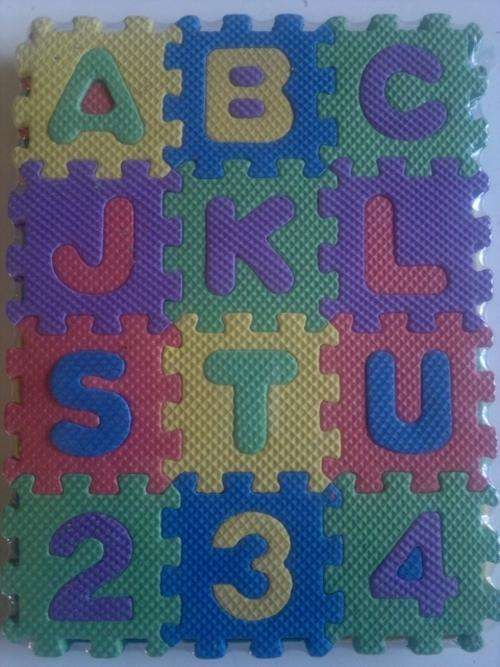Eva Floor Puzzle ABC mats (Small) Great for the Bathroom and bedroom.