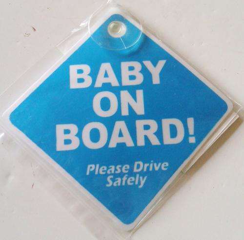 Baby on board - Blue