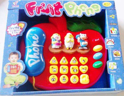FRUIT PHONE Learn Number, Colour, Animal sounds, Music. 4 Modes. THE BEST GIFT FOR BABY!