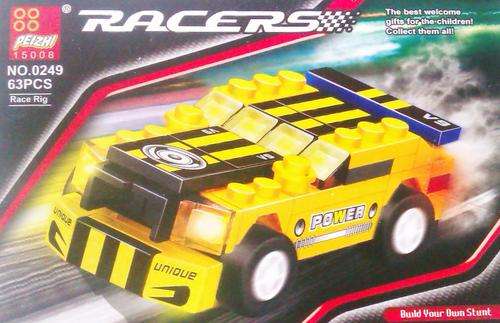 63 Piece lego (100 % compatable) RACERS - SPEED RACER
