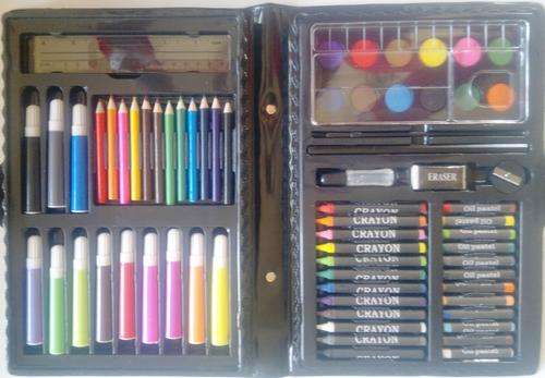 Huge 68 piece good quality ART SET. Everything you need in a confient Carry-case.