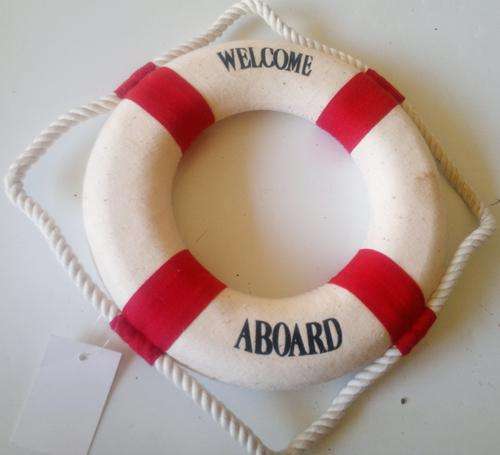 WELCOME ABOARD Bar ornament