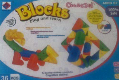 Universal Blocks! They turn and move in all angles. Develops Childrens creativity: COGNITIVE ABILITY
