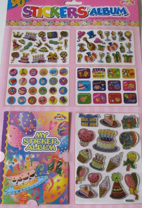 Party Stickers - Over 90 pieces