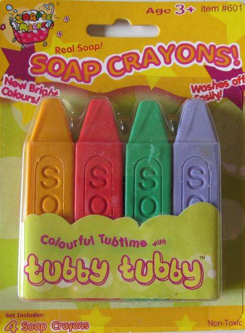 Tubby Tubby bathtime  soap crayons. Bathtime has never been more fun and clean!!!