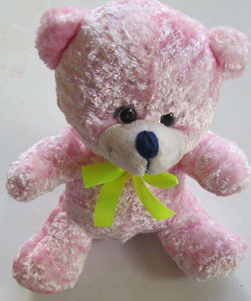 Too cute, soft and cuddly Pink Velvet bear.